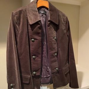 Talbots Velvet Jacket